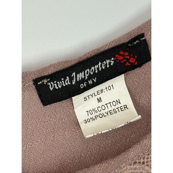 Vivid Importers of NY Dress Crochet Flare Sleeve Cold Sleeve size medium - Picture 3 of 8